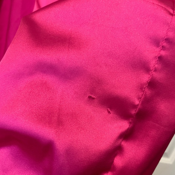 Blissshow | Fuchsia Oversized Shirt Dress / Tunic - Picture 6 of 10